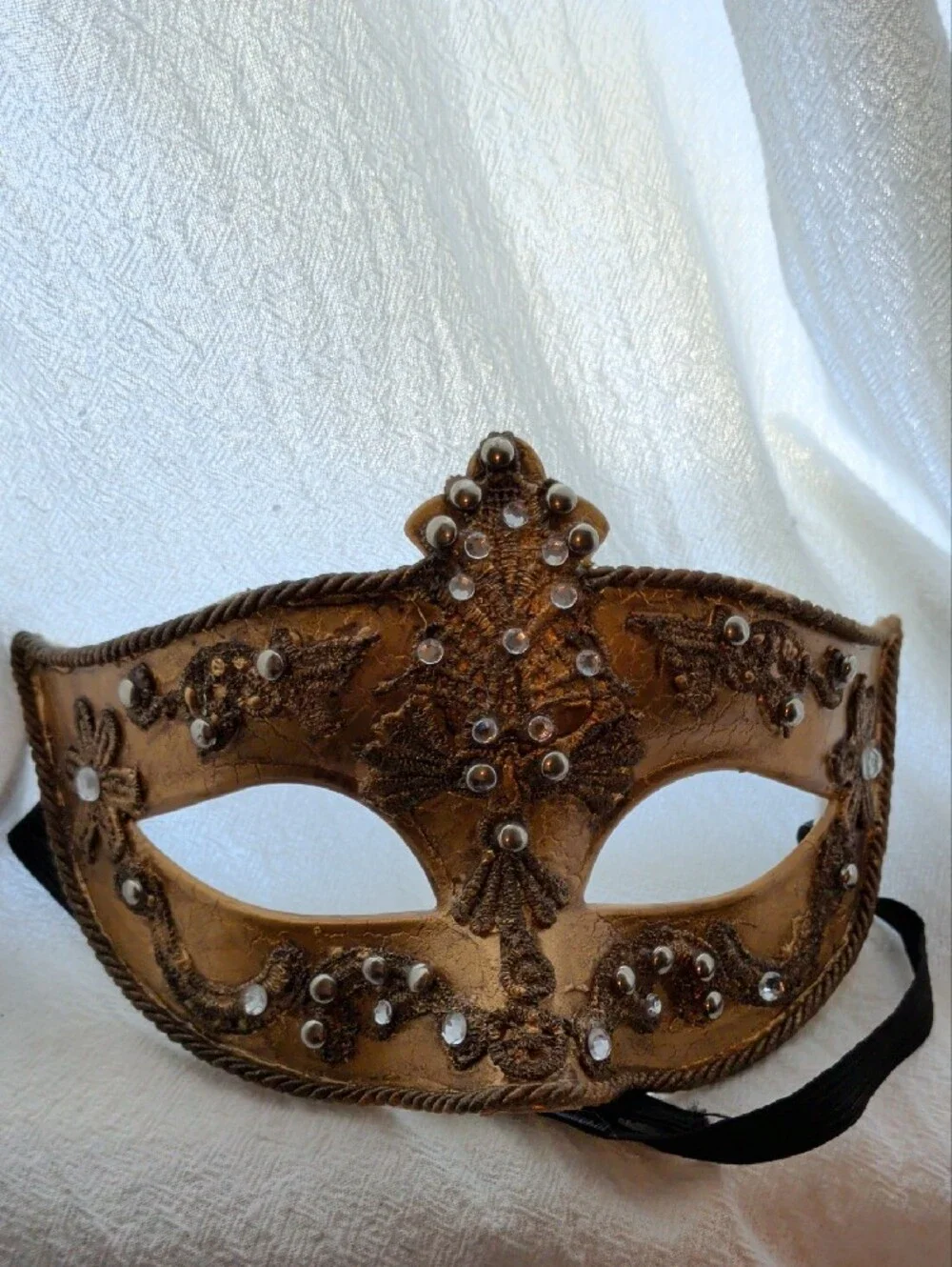 Elegant Masquerade Ball Halloween Masks Feathers Lace Rhinestones Costume Lot 4